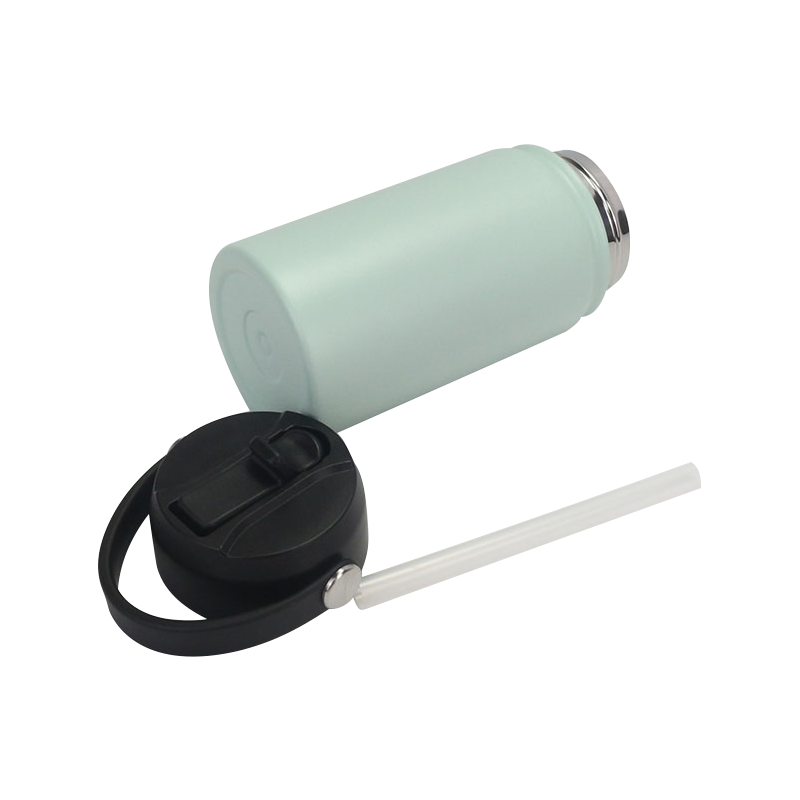 12oz/32oz EVA Material Carrying Ring Direct Drinking Frosted Sports Bottle