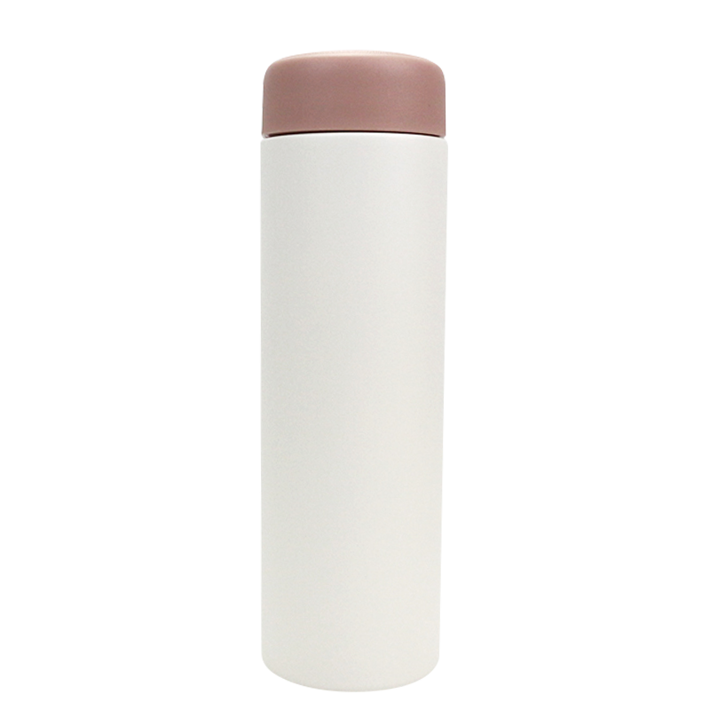 500ml Stainless Steel Straight-cylinder Leakproof Twist-On Cap Vacuum Thermos