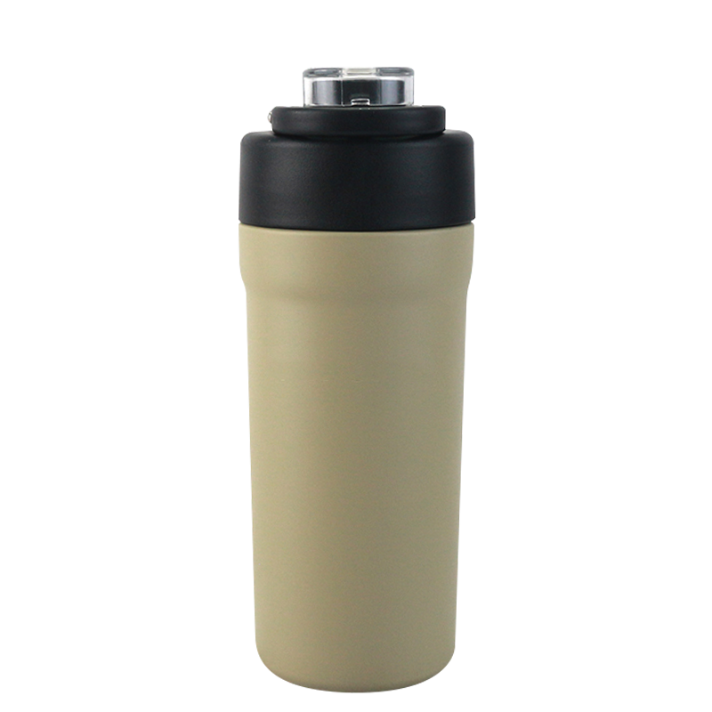 680ml PP Plastic Straw Anti-drop Seal Bounce Cover Sports Bottle