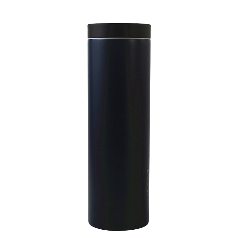 450ml Stainless Steel Straight Body Vacuum Press Insulation Cup with Non-slip Silicone Pad