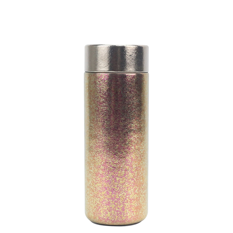 200ml Anti-Slip Silicone Pad Titanium Straight Vacuum Insulation Thermos