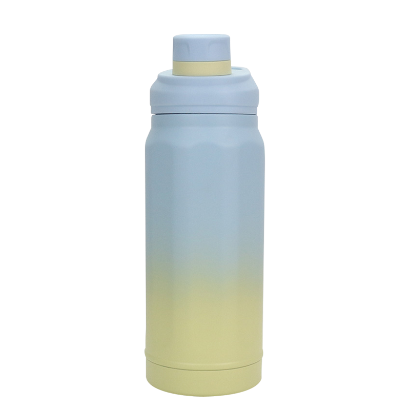 500ml 304 Food Grade Stainless Steel Direct Drinking Space Bottle Cup Lid With Hand Handle