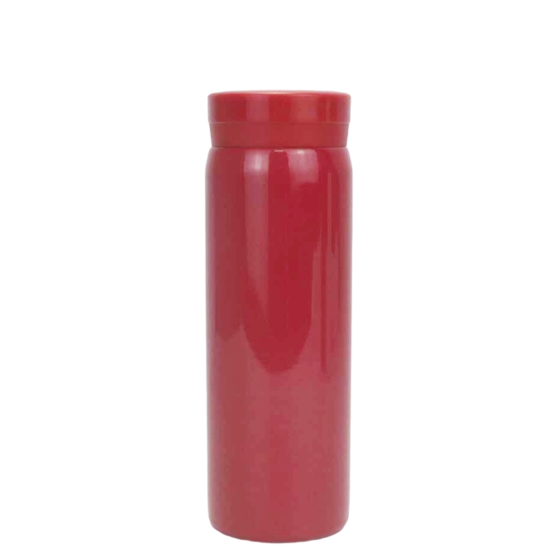 300ml Portable Double-Wall Insulated Non-Slip Shock-Absorbing Straight Vacuum Thermos