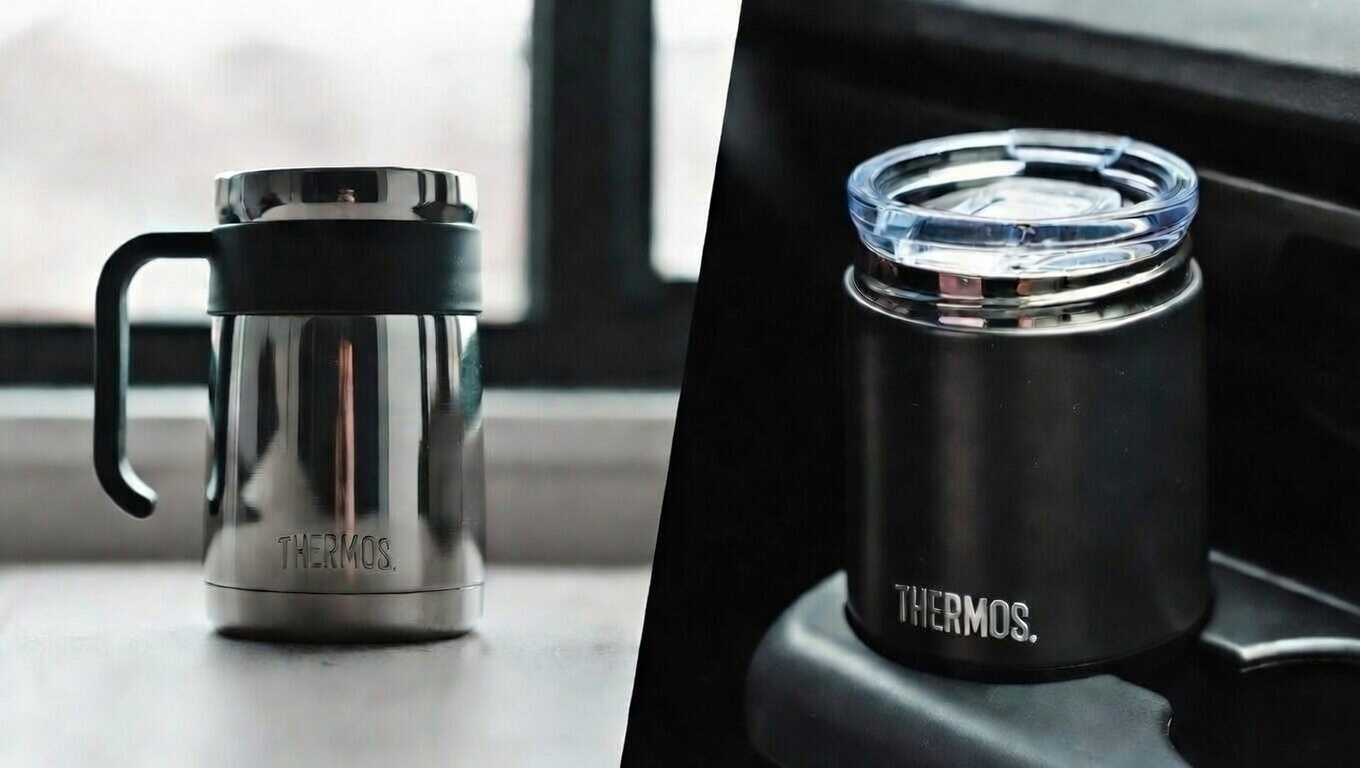 Thermos Car Mug by Aijun: Spill-Proof Drink Solutions for Drivers