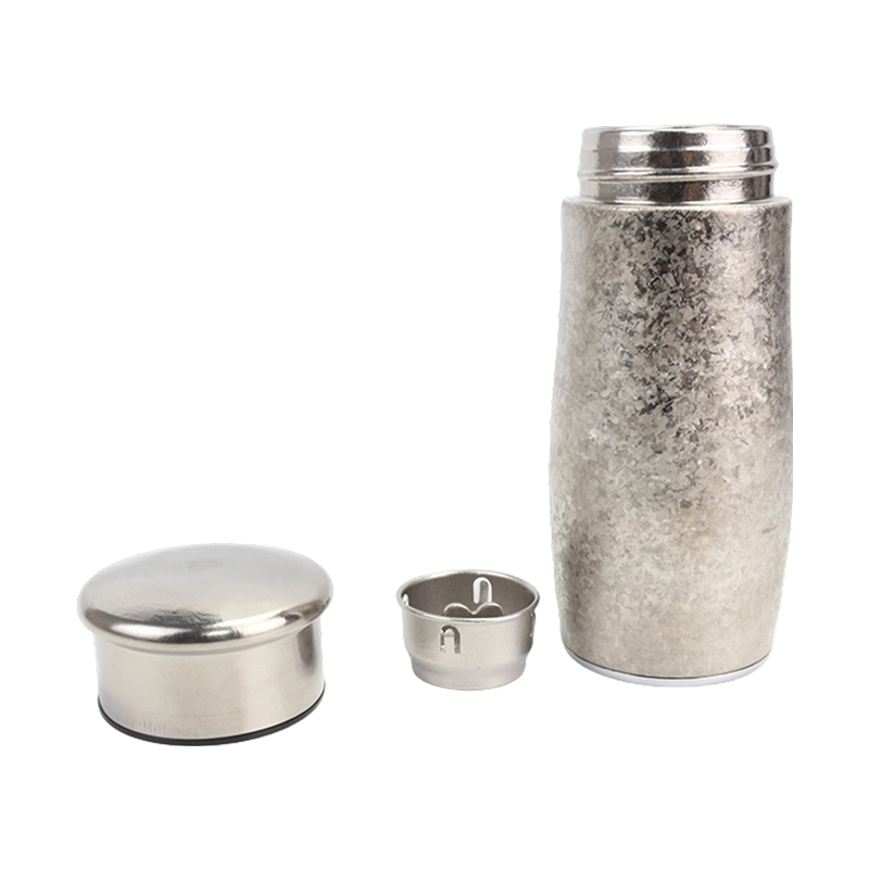 260ml Curved Titanium Cup with Tea Strainer